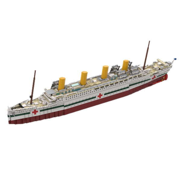 Britannia Hospital Ship Model Building Blocks Toys - Image 7