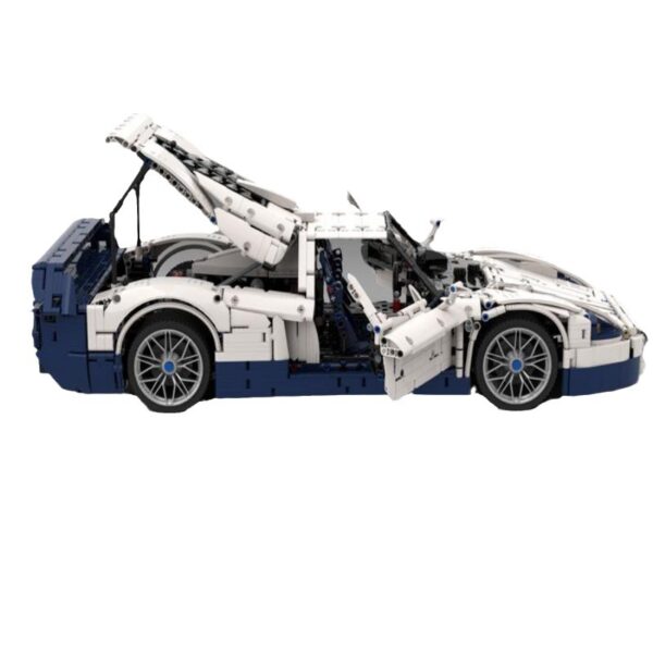 Super Sports Car Splicing Technological Blocks Toys - Image 2