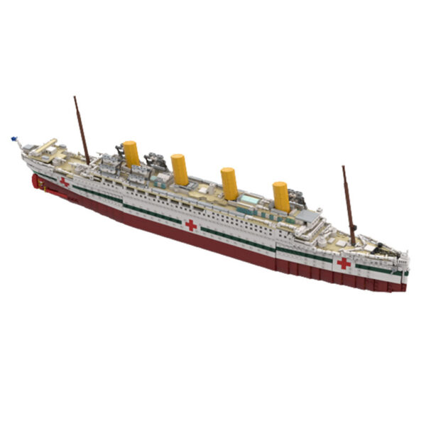 Britannia Hospital Ship Model Building Blocks Toys - Image 10