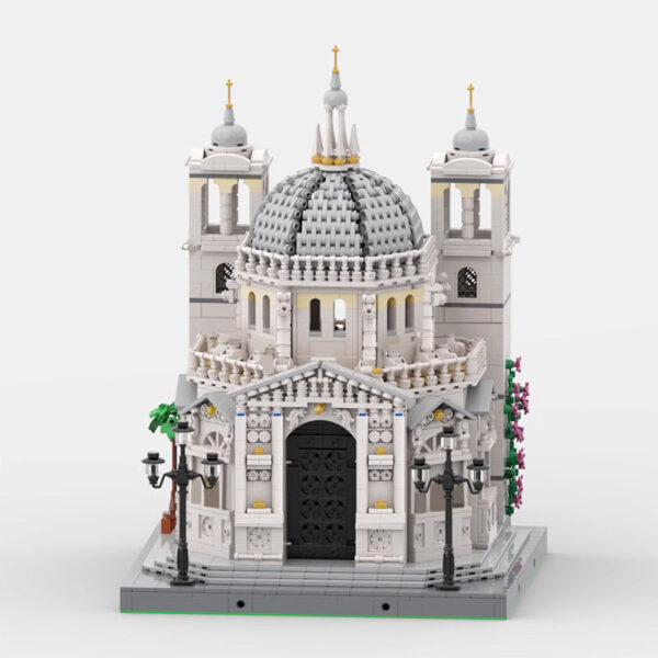 Salute Ankang Notre Dame Church Large Landmark Plastic Toys - Image 9